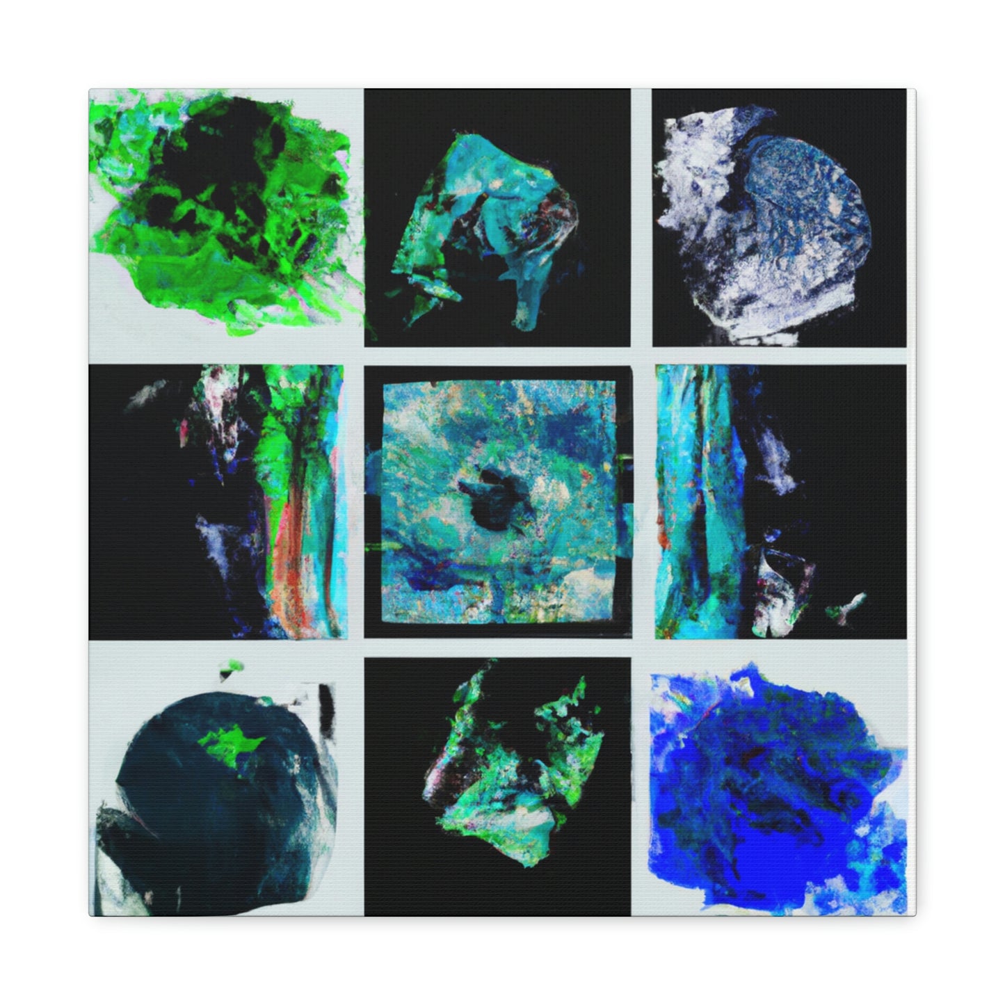 "Emotional Expressions: An Abstract Art Series" - Canvas