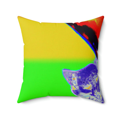 "Cozy Companions" - The Alien Square Pillow