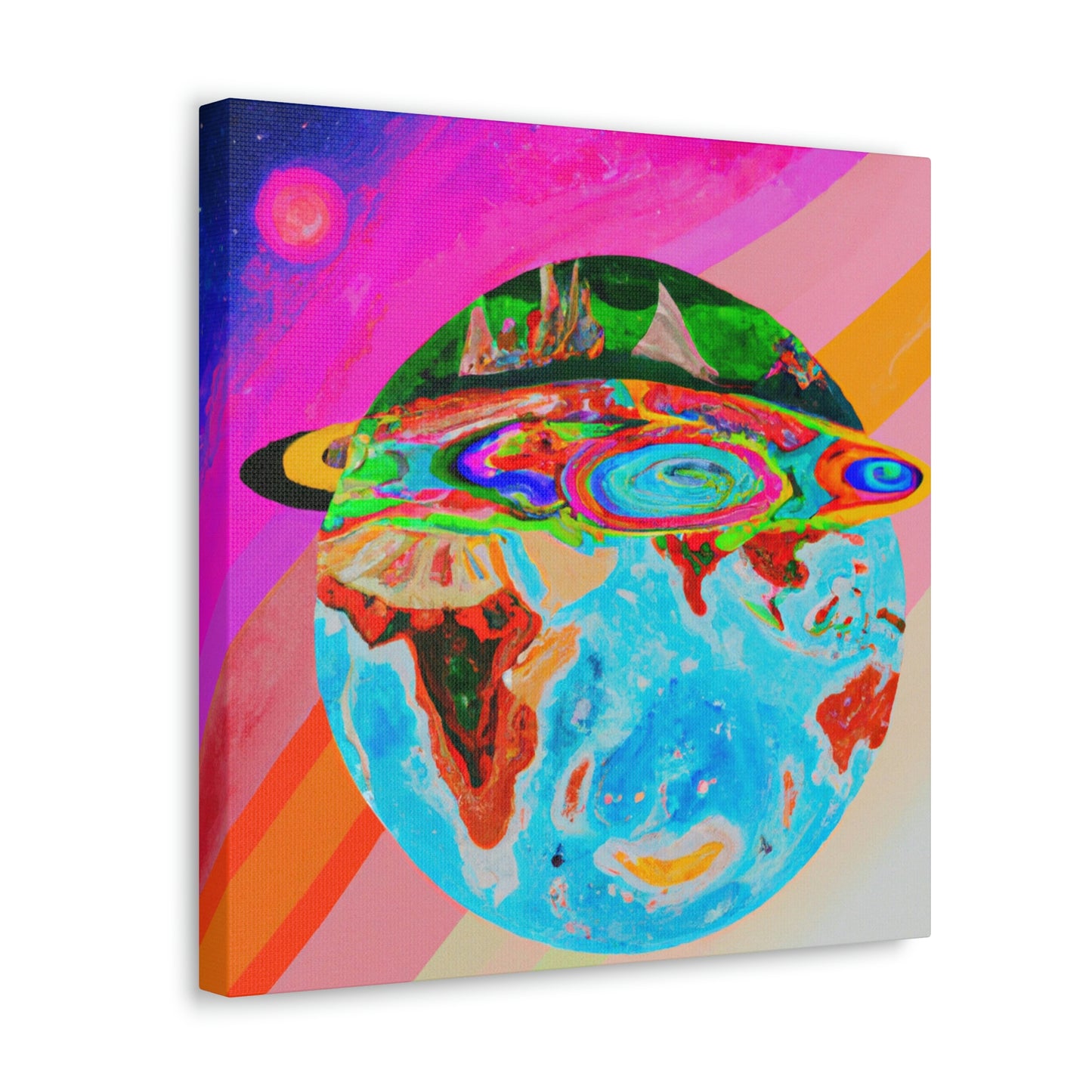 "Exploring the World Through Art" - Canvas