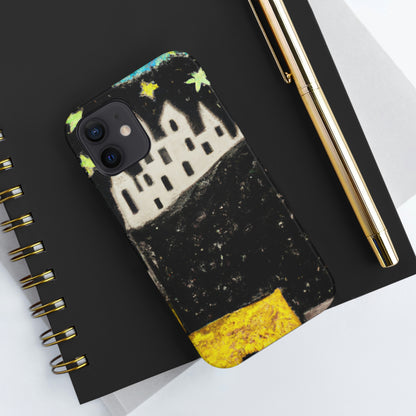 "Cosmic Oasis: A Journey to a Floating City Amid the Sea of Stars" - The Alien Tough Phone Cases