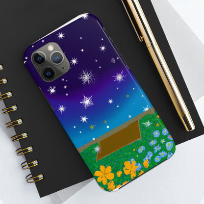 "A Celestial Garden of Color" - The Alien Tough Phone Cases