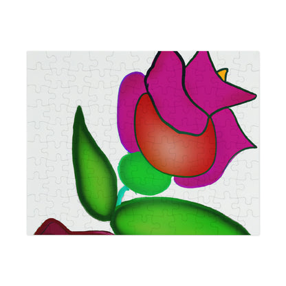 "The Art of Blooming: A Flower Masterpiece Challenge" - Das Alien-Puzzle