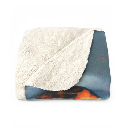 "Autumn Reflections" - The Alien Sherpa Fleece Blanket