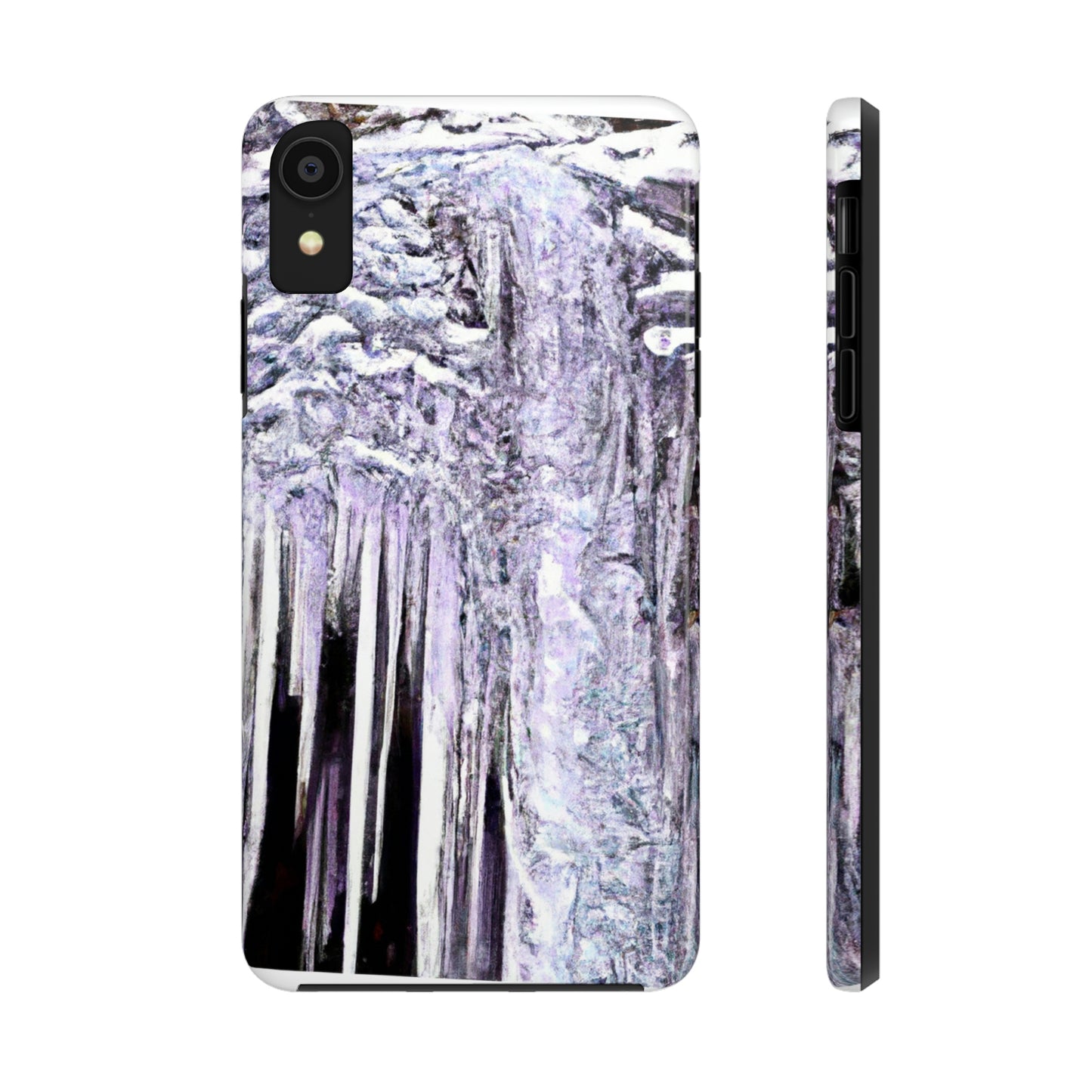 "Frost-Tipped Falls of Glistening Grief" - The Alien Tough Phone Cases