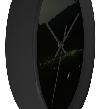 "A Thousand Fireflies in the Night Sky" - The Alien Wall Clock