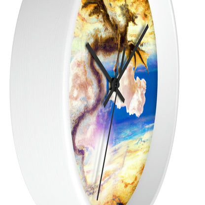 "A Heavenly Blaze with a Mystic Dragon" - The Alien Wall Clock