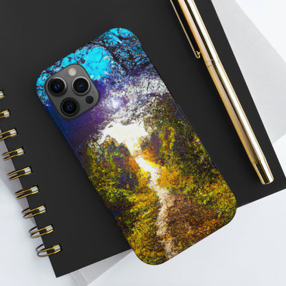 "A Beam of Light on a Forgotten Path" - The Alien Tough Phone Cases