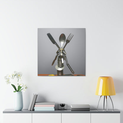 "Kitchen Sculpture Creations" - Canvas