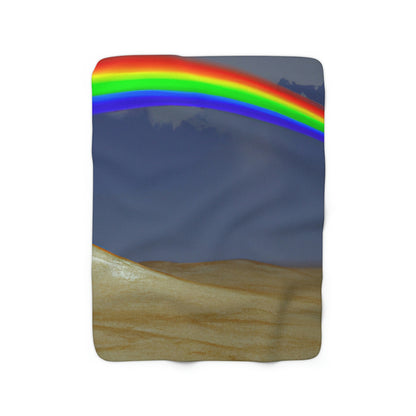 "A Desolate Vividness" - The Alien Sherpa Fleece Blanket