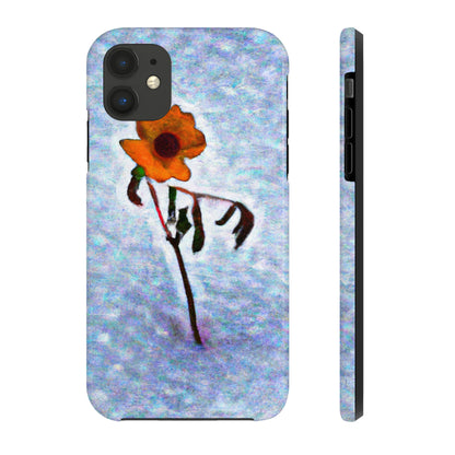 "Eine Blume, die sich weigert zu zittern" - Die Alien Tough Phone Cases