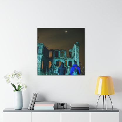 "The Haunted Castle on a Winter's Eve" - The Alien Canva