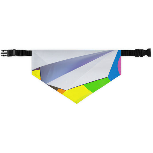 „A Flight of Color“ – Das Alien-Haustier-Bandana-Halsband