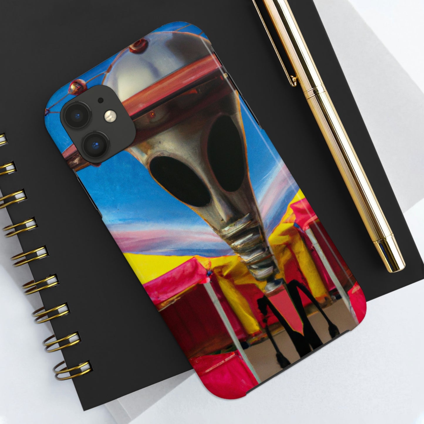 "Fair Invaders: A Cosmic Crash Course" - Las fundas para teléfonos Alien Tough