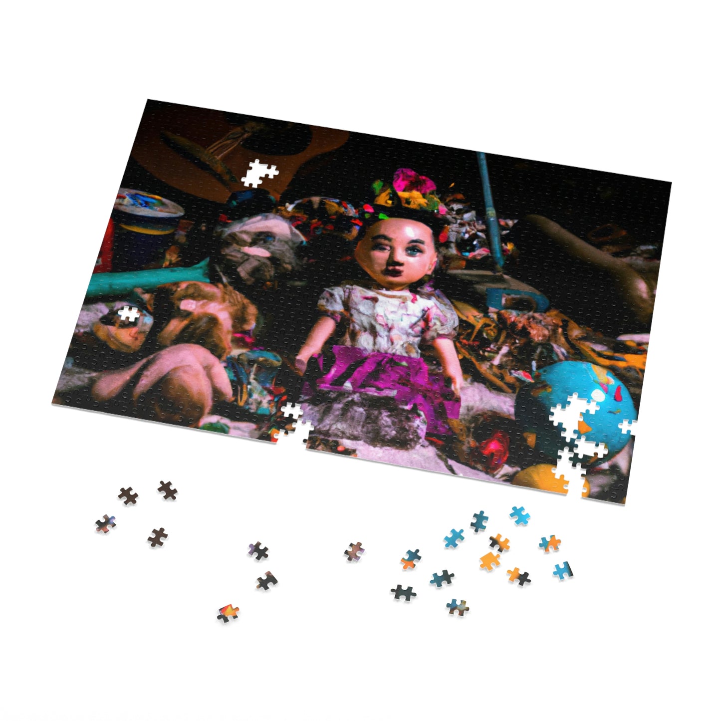 "Broken Playthings in the Dark." - The Alien Jigsaw Puzzle