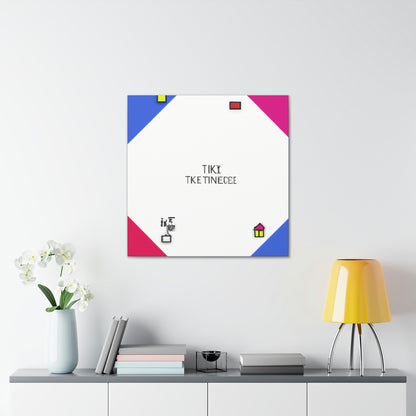 The artist name could be: 
Minimalist Perceptions. - Canvas