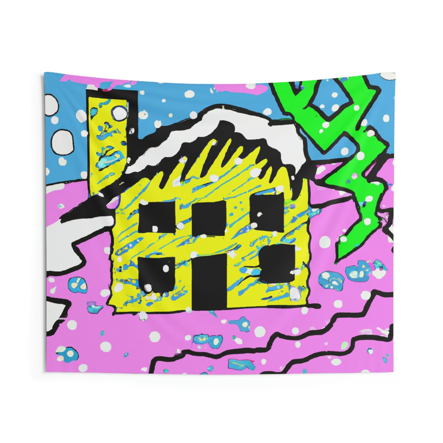 "Desolate Winter Dwelling" - The Alien Wall Tapestries