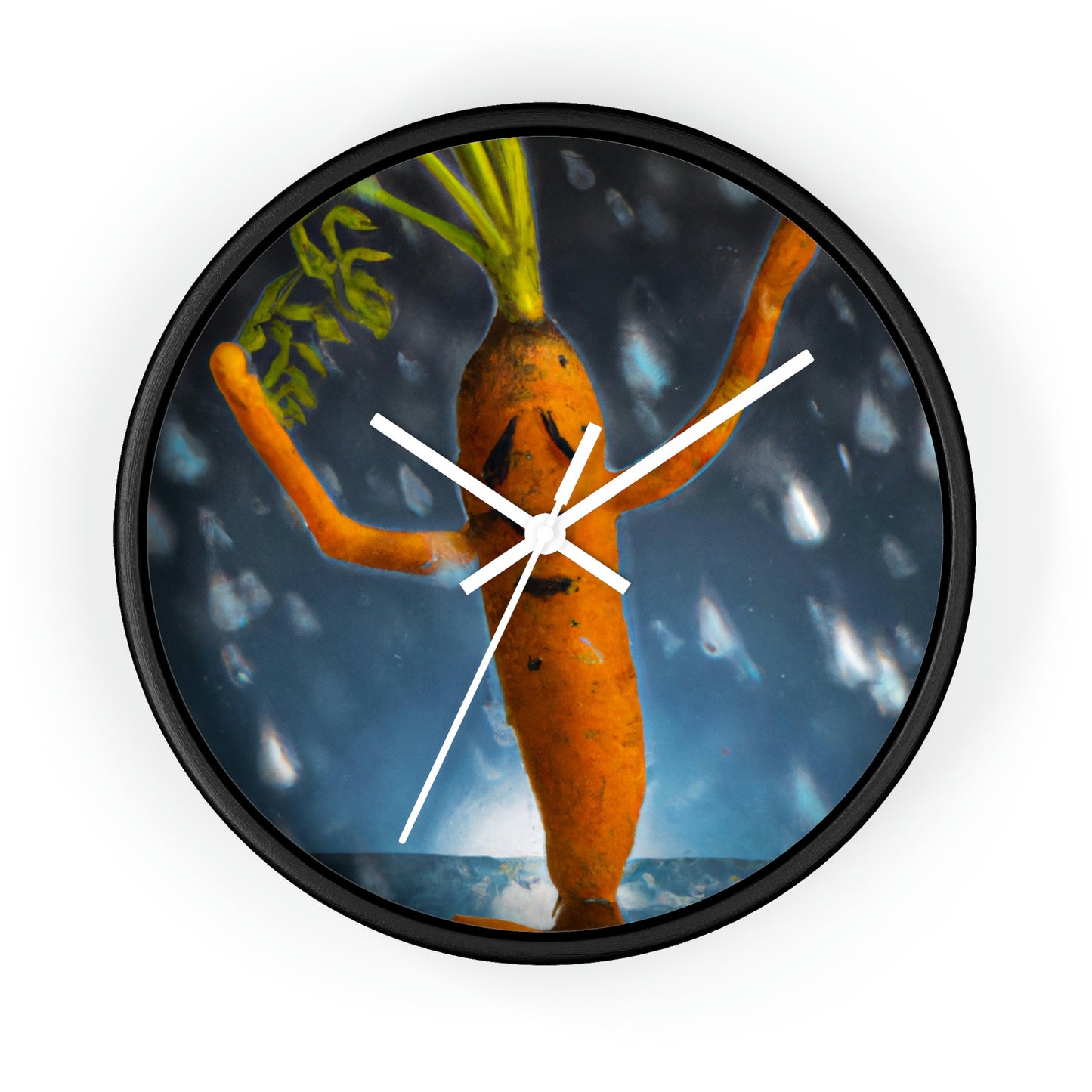 "Jubilant Jig in the Rain" - El reloj de pared alienígena