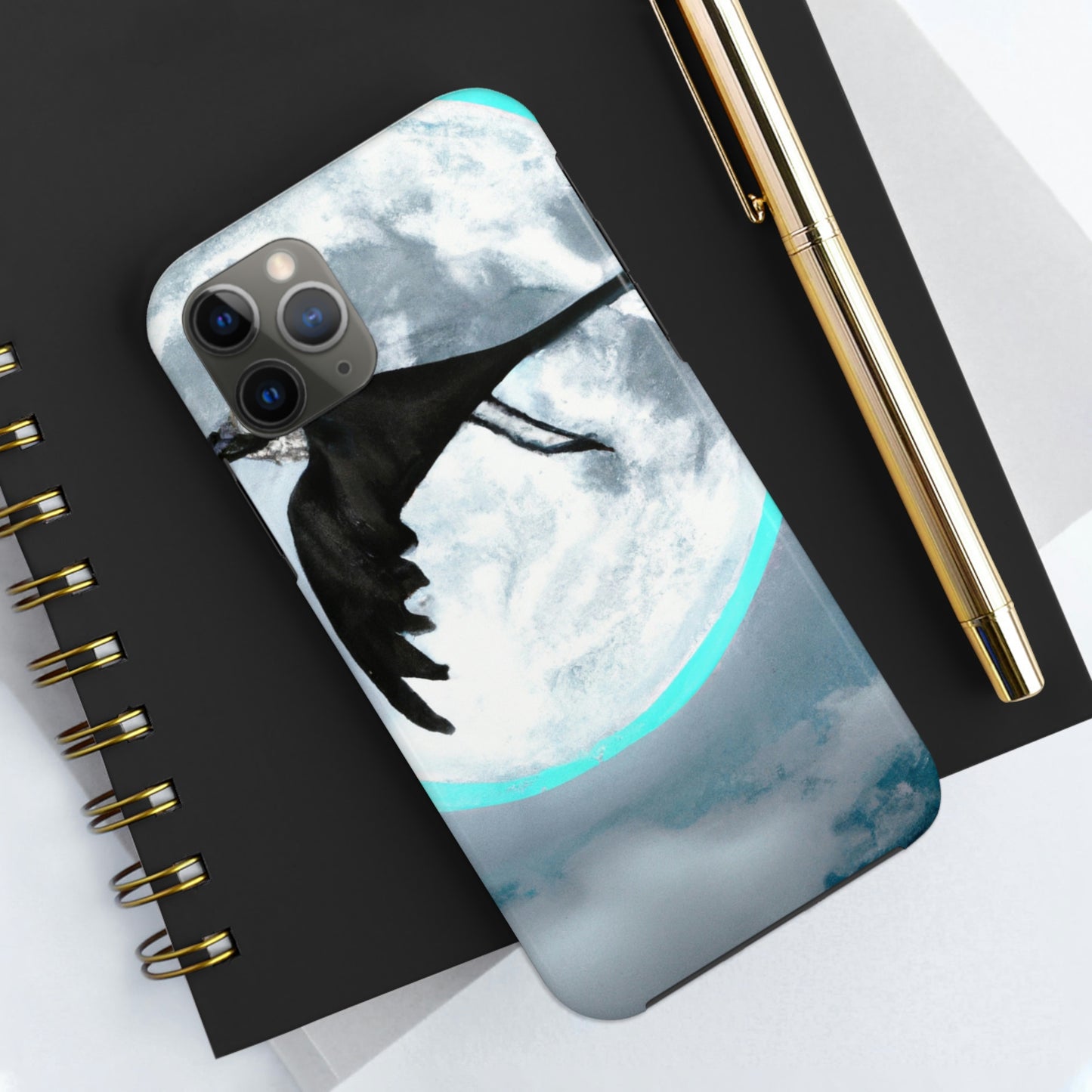 "Lunar Plunge" - Die Alien Tough Phone Cases