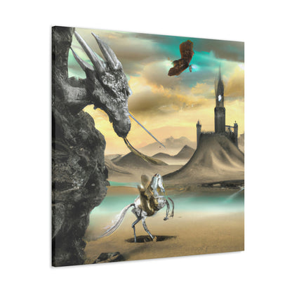 Der Ritter und der Thron des Drachen - The Alien Canva