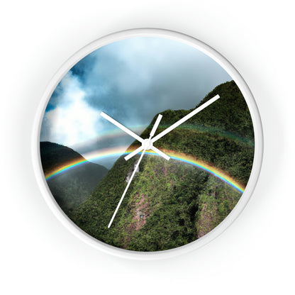 The Rainbow Gateway - The Alien Wall Clock