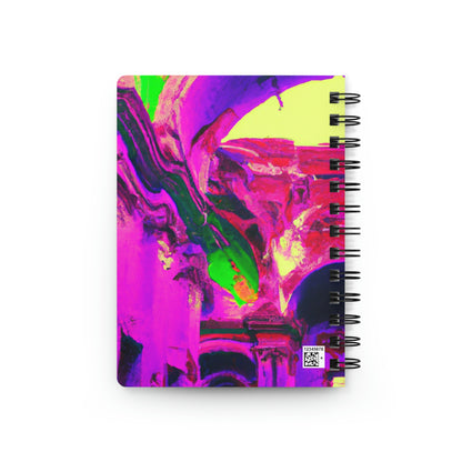 Mystical Madness: Crazy Colors in the Forgotten Cathedral - The Alien Spiral Bound Journal