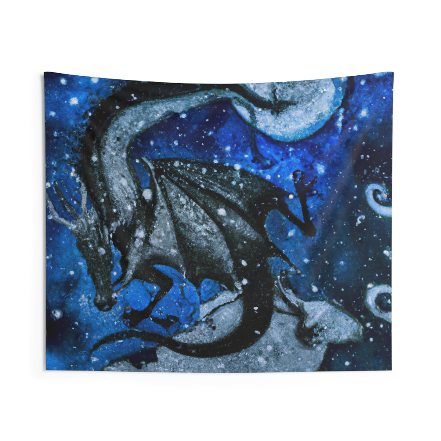 "Frosted Moonlight Dragon" - The Alien Wall Tapestries