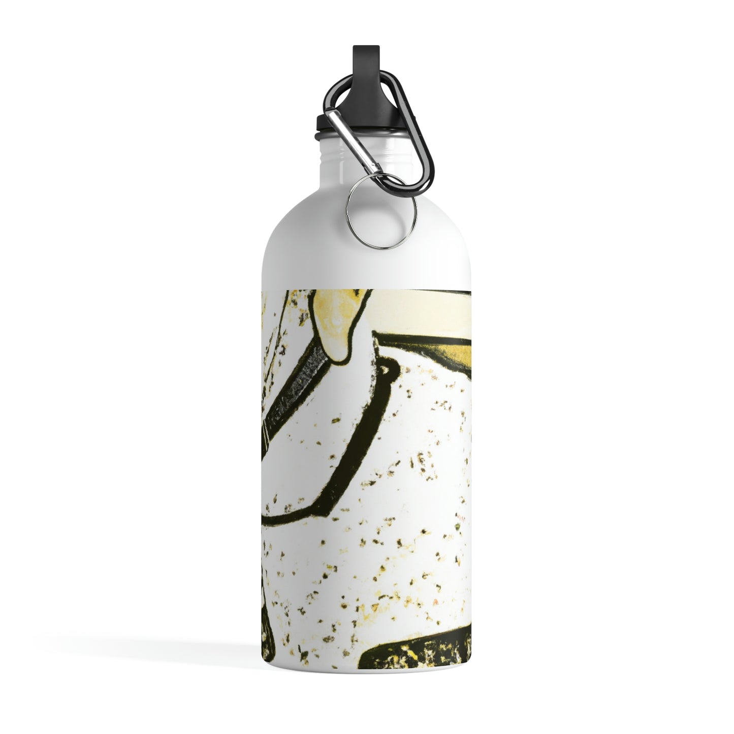 "Fur-tastic Fables: Vintage Comic Book Pet Portraits" - The Alien Stainless Steel Water Bottle