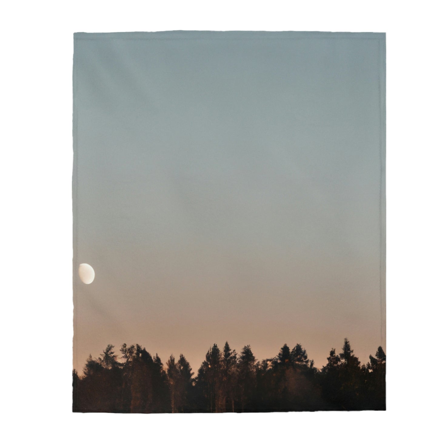 "The Last Light of the Moon" - The Alien Velveteen Plush Blanket