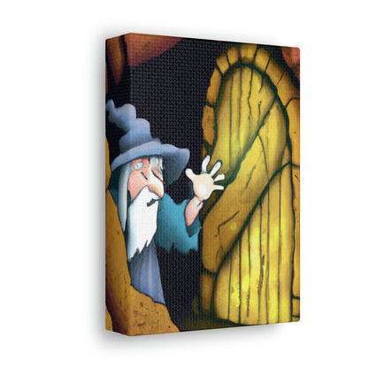 The Wizard's Hidden Door - The Alien Canva