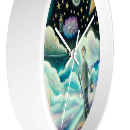 "A Sea of Diamonds in the Night" - The Alien Wall Clock