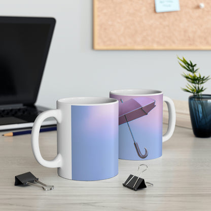 "Dream Umbrella" - The Alien Ceramic Mug 11 oz