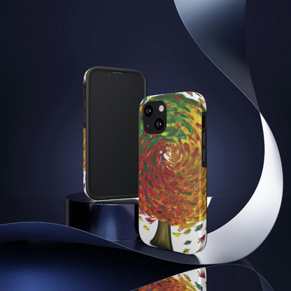 "Autumnal Whirl" - Die Alien Tough Phone Cases