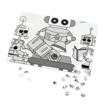 "Robot Search for Power" - The Alien Jigsaw Puzzle