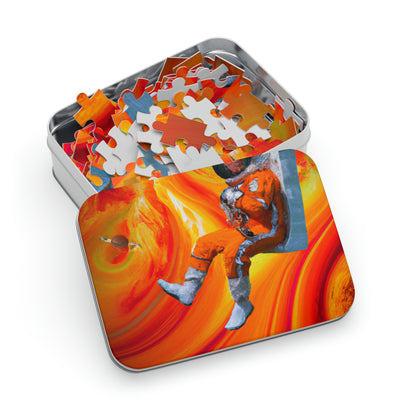 "Reise in die Burning Orange Galaxy" - Das Alien-Puzzle