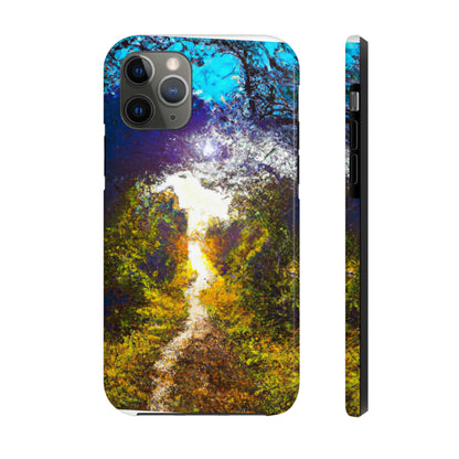 "A Beam of Light on a Forgotten Path" - The Alien Tough Phone Cases