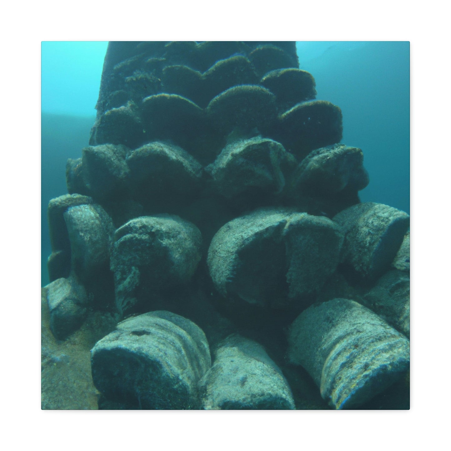 "Diving into the Lost City: Exploring the Ancient Ruins of an Underwater Civilization" - The Alien Canva