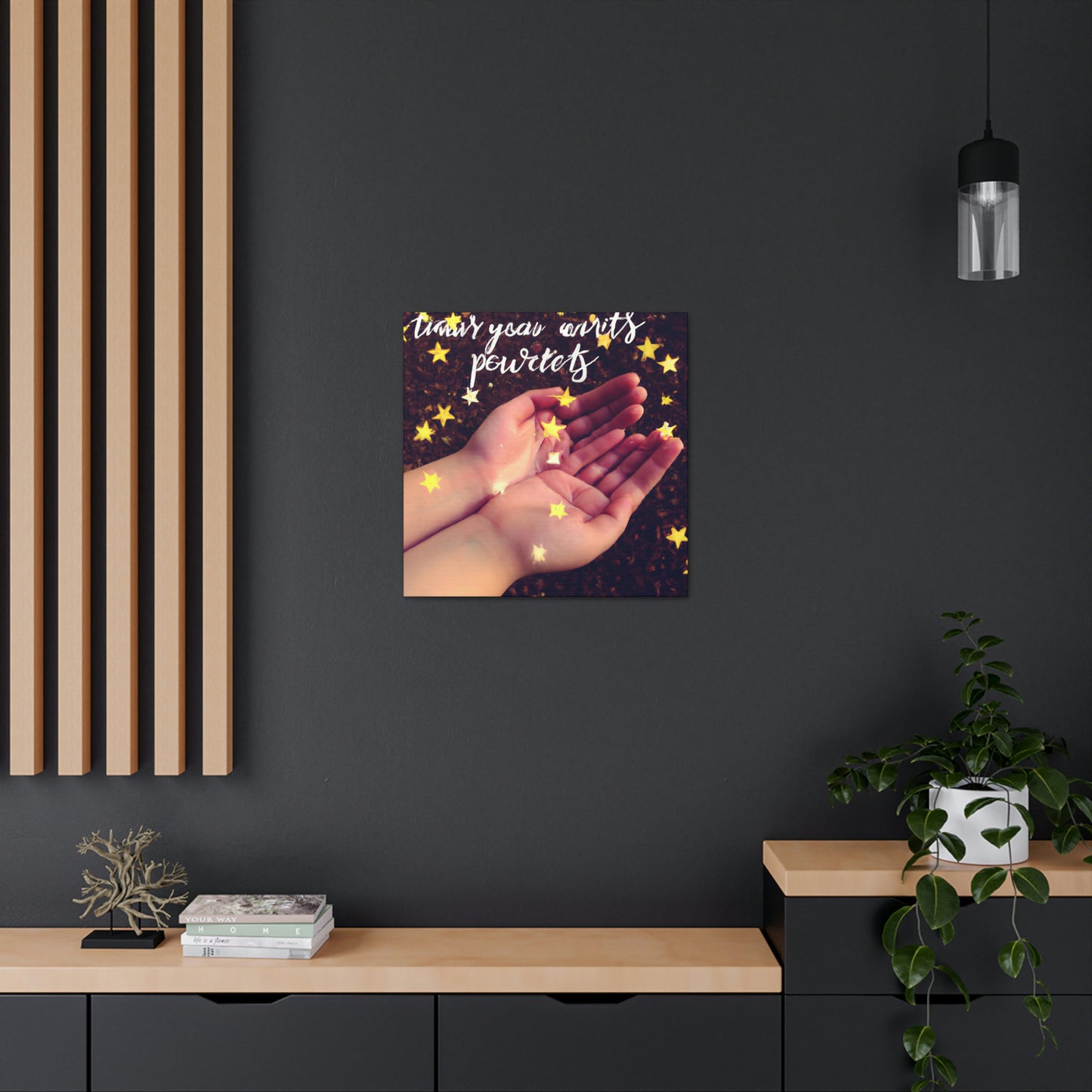 "Un deseo estrellado en mi bolsillo" - The Alien Canva