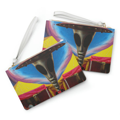 "Fair Invaders: A Cosmic Crash Course" - Die Alien Clutch Bag