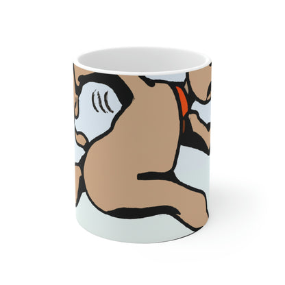 "The Great Hare-Racing Rush." - The Alien Ceramic Mug 11 oz