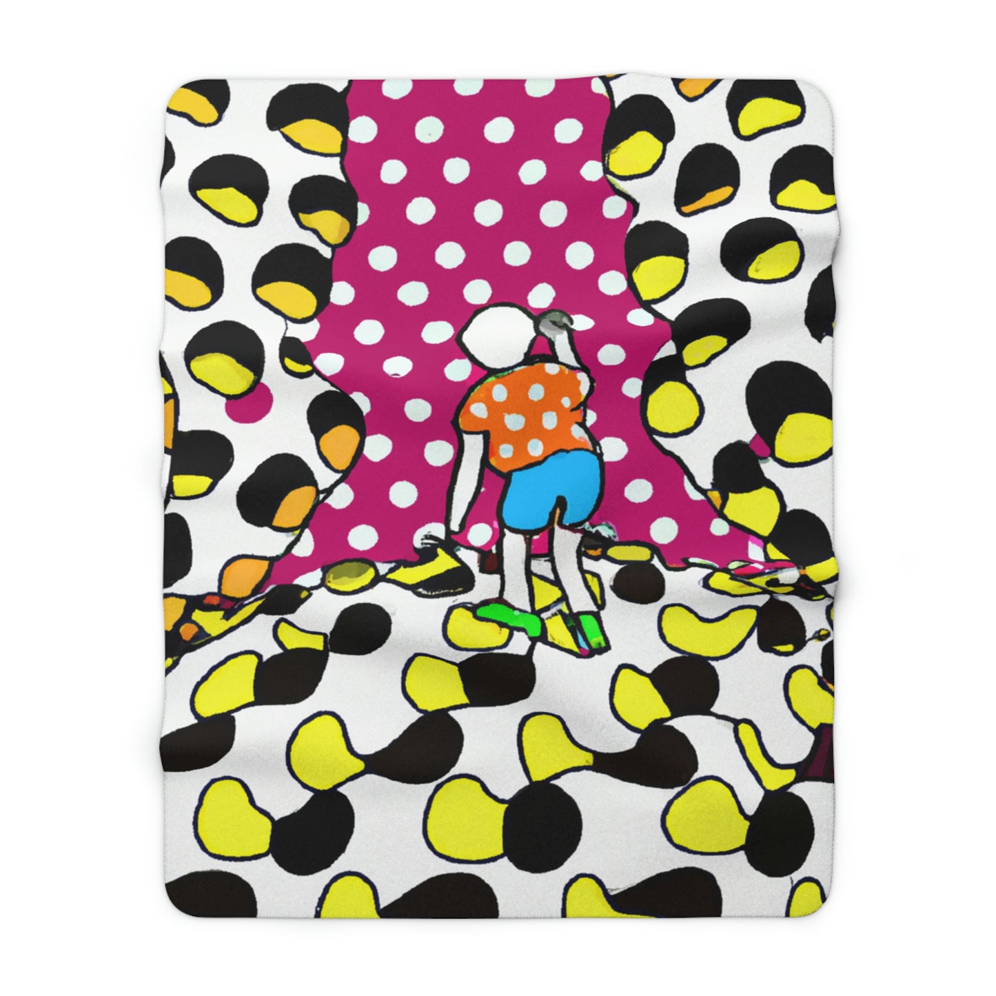 "Cave of Sweet Wonders" - The Alien Sherpa Fleece Blanket