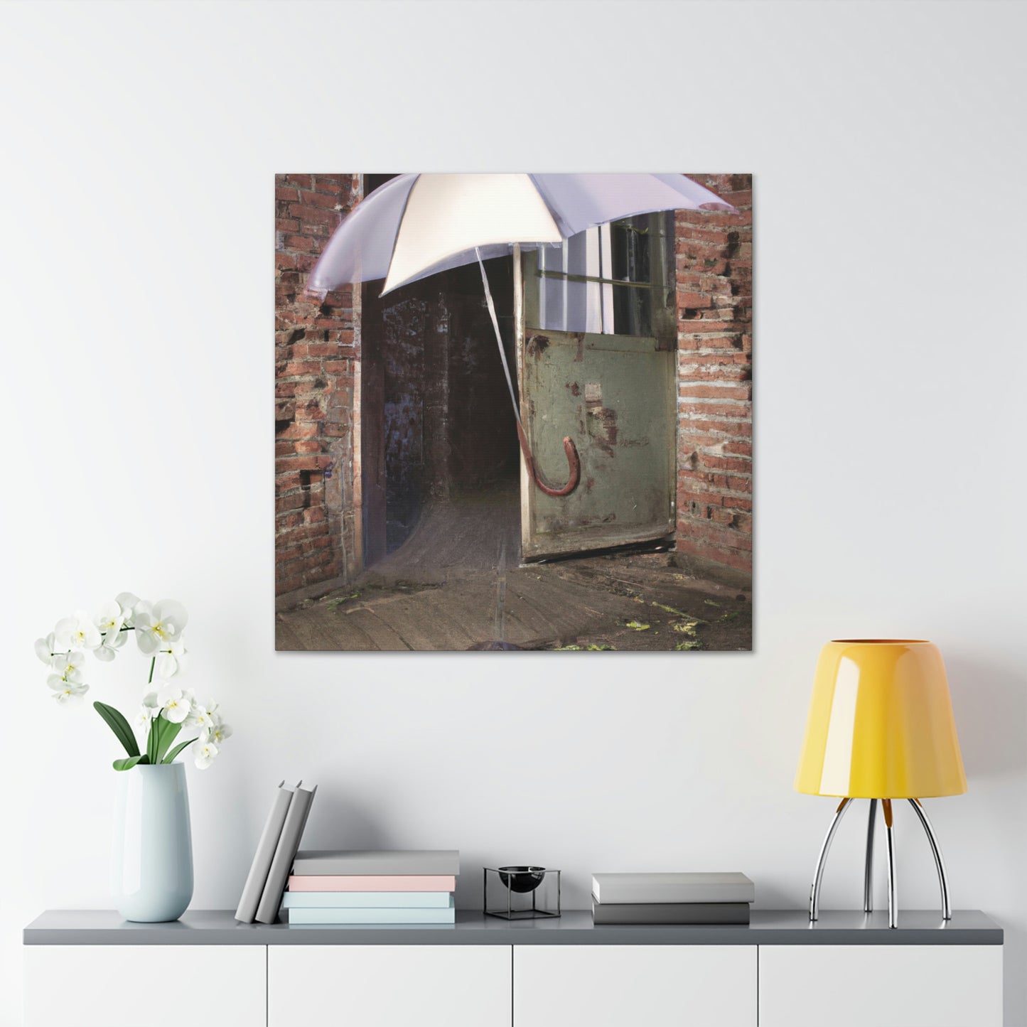 "The Magic Umbrella Portal" - Die Alien-Canva