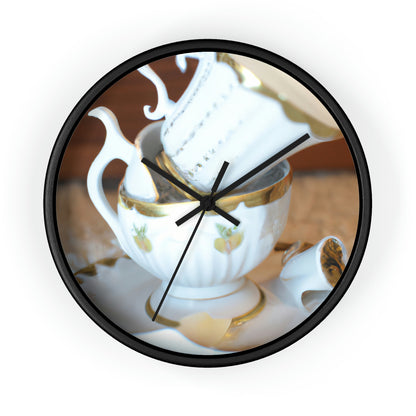 "A Cup of Comfort" - The Alien Wall Clock