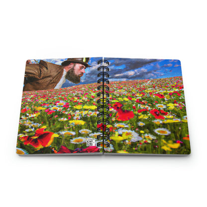 "Un maravilloso recorrido por el esplendor floral" - The Alien Spiral Bound Journal