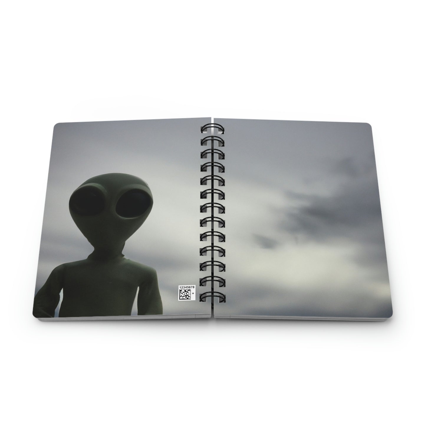 "A la deriva en el universo" - The Alien Cuaderno encuadernado en espiral