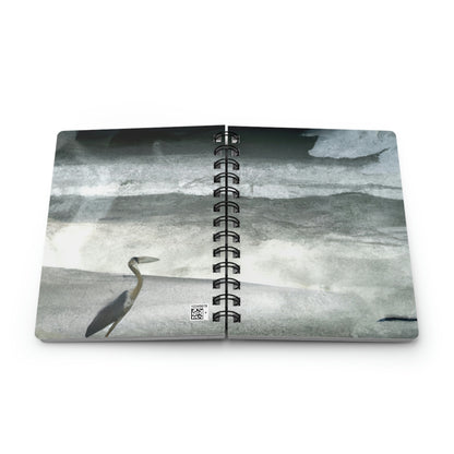 "A Sea of Turmoil: A Heron's Restlessness". - The Alien Spiral Bound Journal