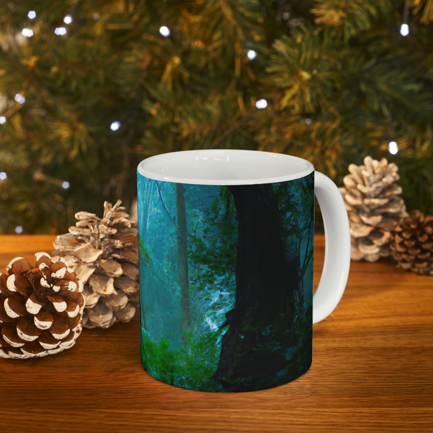 "Lost in the Unknown". - The Alien Ceramic Mug 11 oz