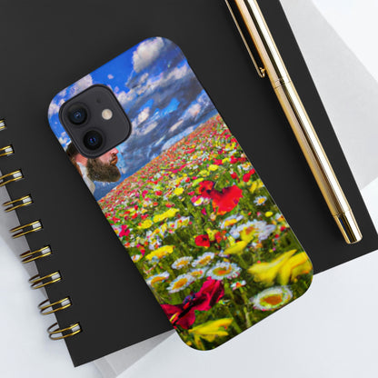 "Eine glückselige Tour durch Blumenpracht" - Die Alien Tough Phone Cases