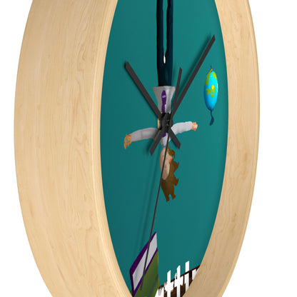 "Creating a World without Gravity" - The Alien Wall Clock