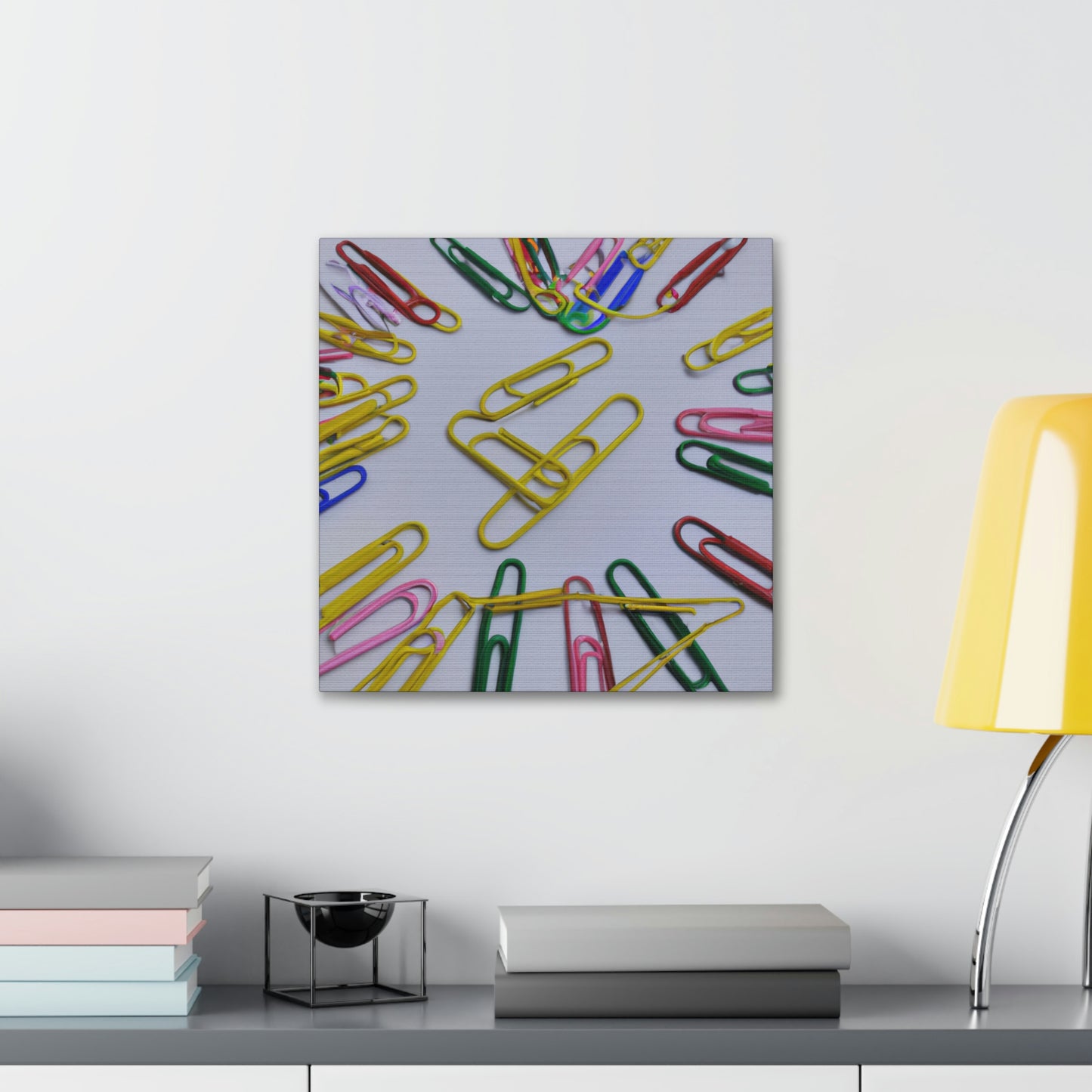 "Symbols of Unity: Everyday Objects Representing Abstraction" - Canvas