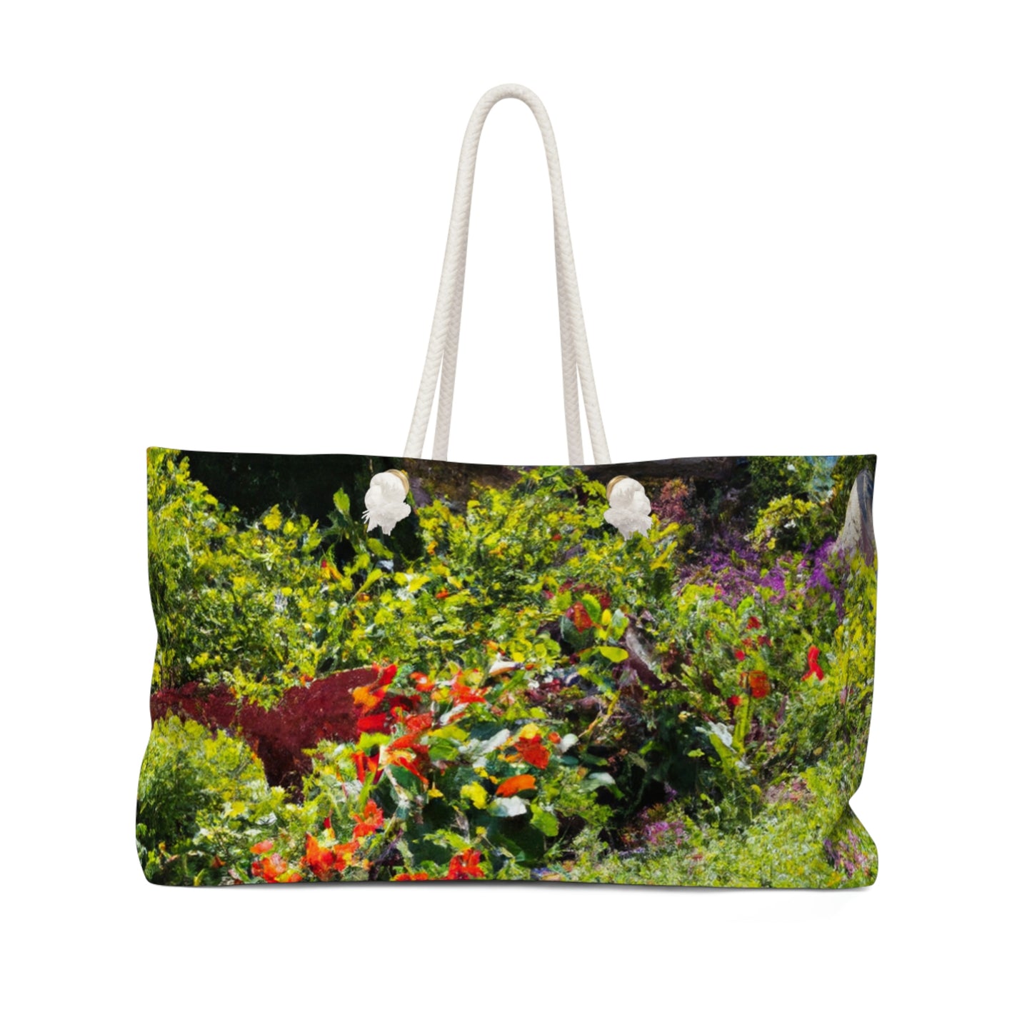 "Garden of Colorful Radiance" - The Alien Weekender Bag